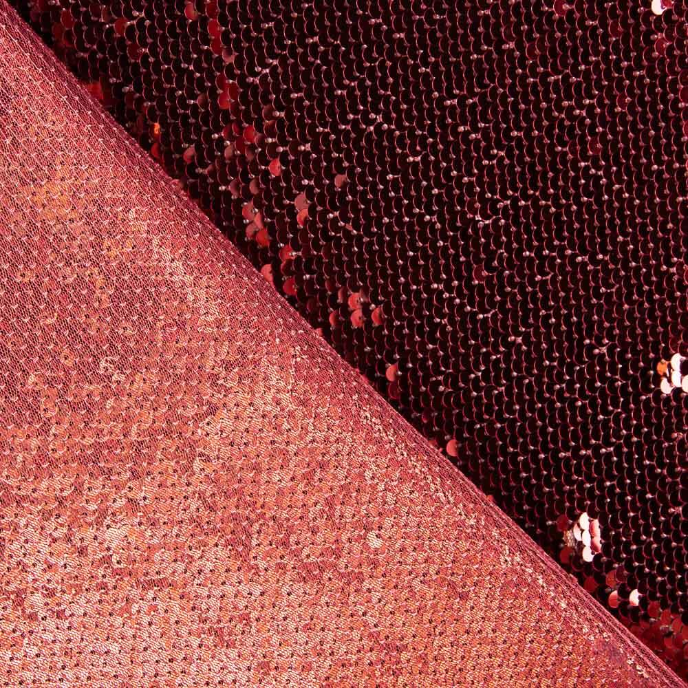 Lentejuela Reversible Grana-Oro - Ribes y Casals