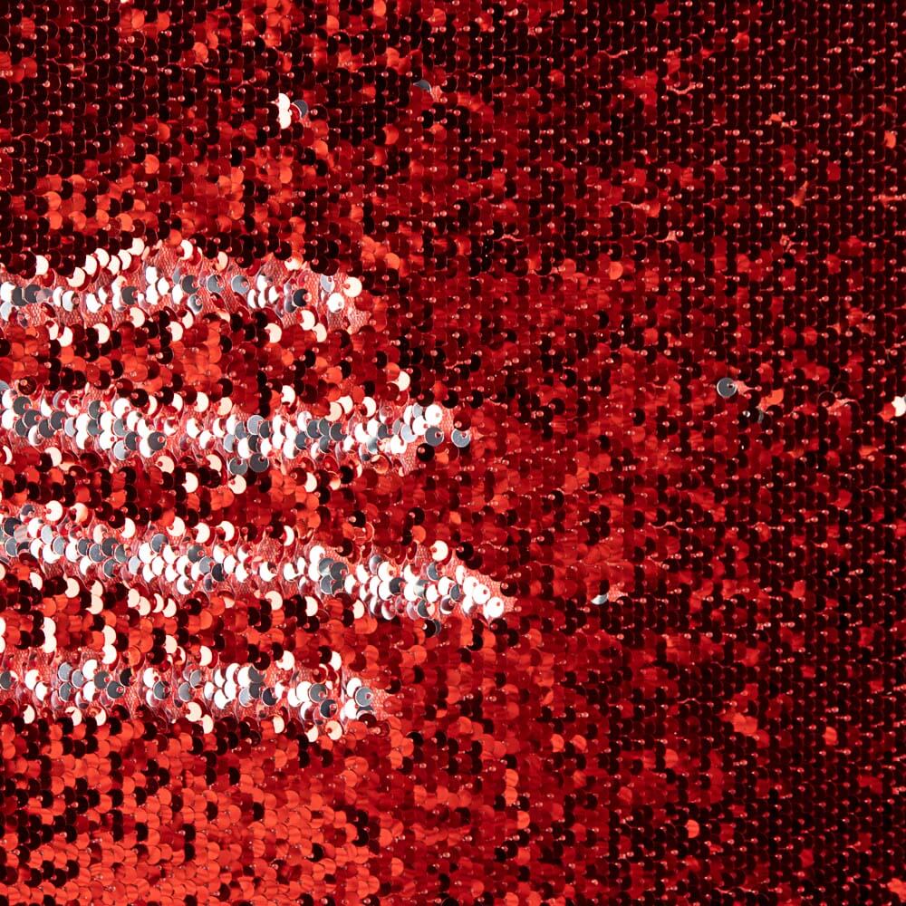 Lentejuela Reversible Rojo-Plata - Ribes y Casals