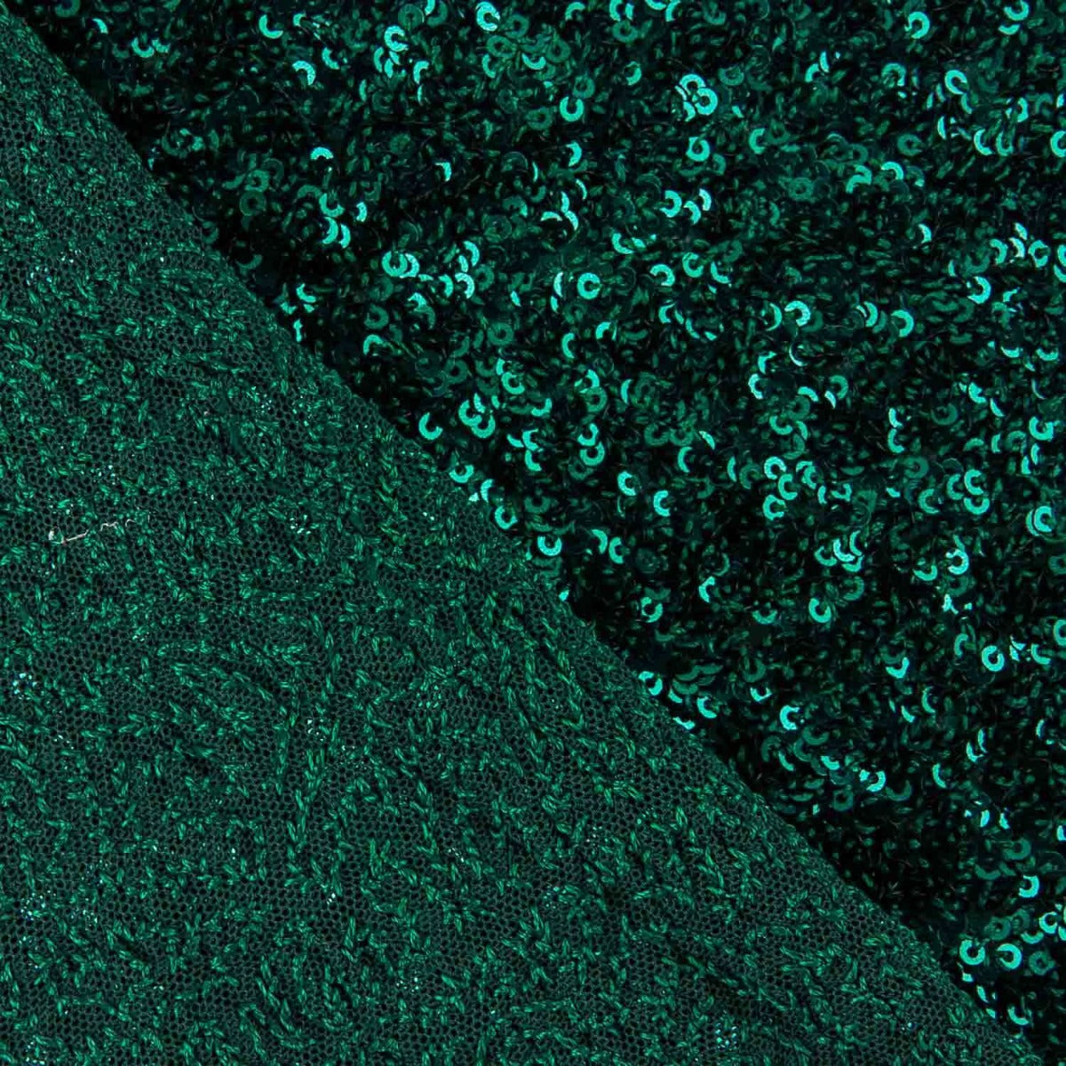 Lentejuela Tupida Verde Botella - Ribes y Casals