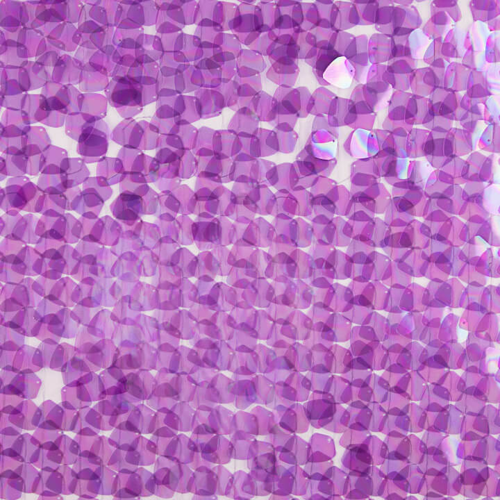 Tul Malva Destellos con Lentejuelas Lágrima Morado - Ribes y Casals