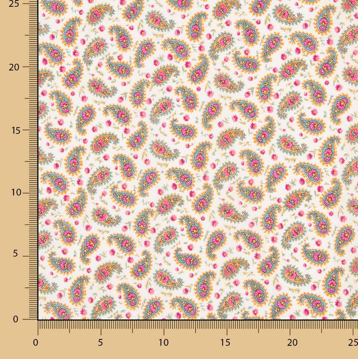Algodón Rajvee Tana Lawn Liberty - Ribes y Casals
