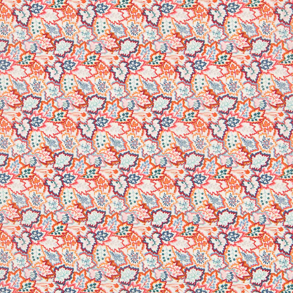 Liberty Fabrics Tana Lawn® Leaf Canopy Naranja - Ribes y Casals