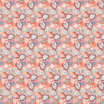 Liberty Fabrics Tana Lawn® Leaf Canopy Naranja - Ribes y Casals