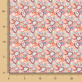Liberty Fabrics Tana Lawn® Leaf Canopy Naranja - Ribes y Casals