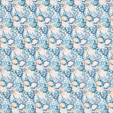 Liberty Fabrics Tana Lawn® Leaf Canopy Tan Lawn® Azul - Ribes y Casals