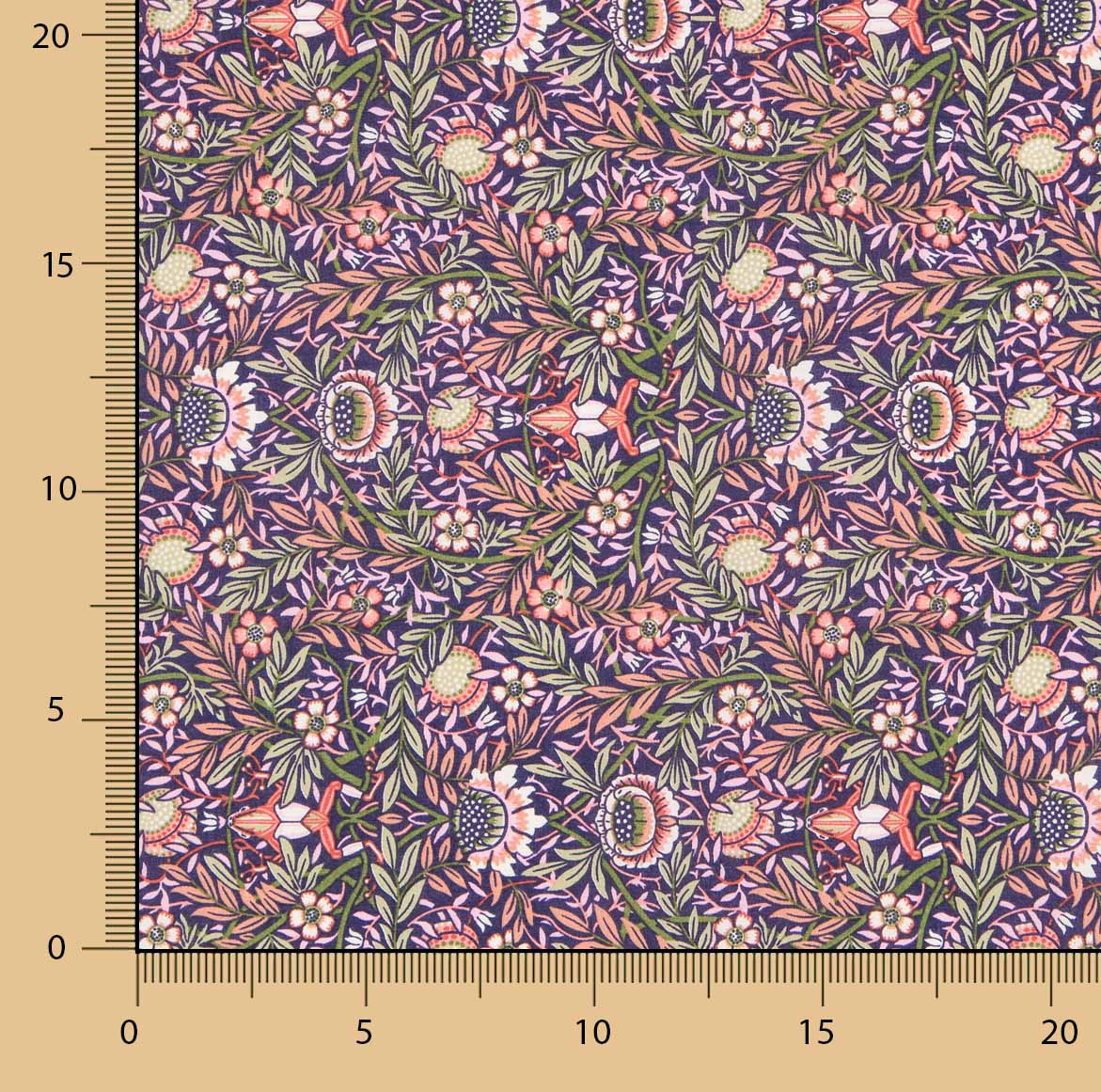 Liberty Fabrics Tana Lawn® Peach Pincher - Ribes y Casals