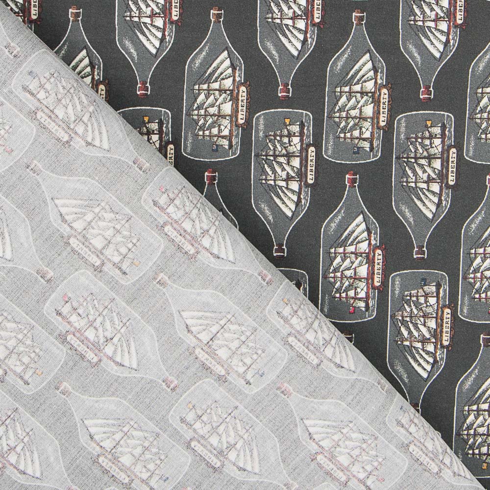 Liberty Fabrics Tana Lawn® Mesage in a bottle - Ribes y Casals