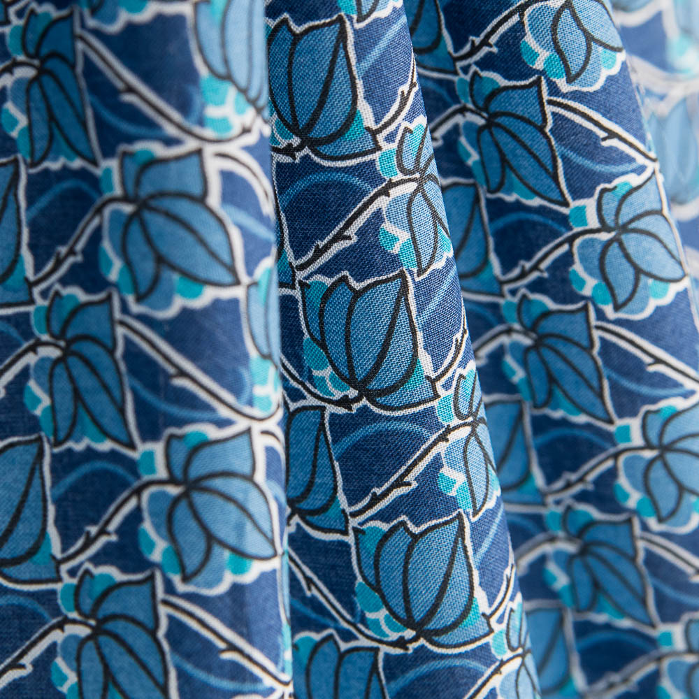 Liberty Fabrics Tana Lawn® Flor Azulón - Ribes y Casals