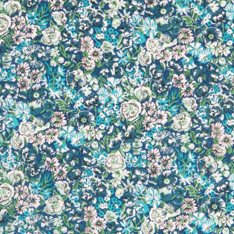 Liberty London Floral Verde - Ribes y Casals