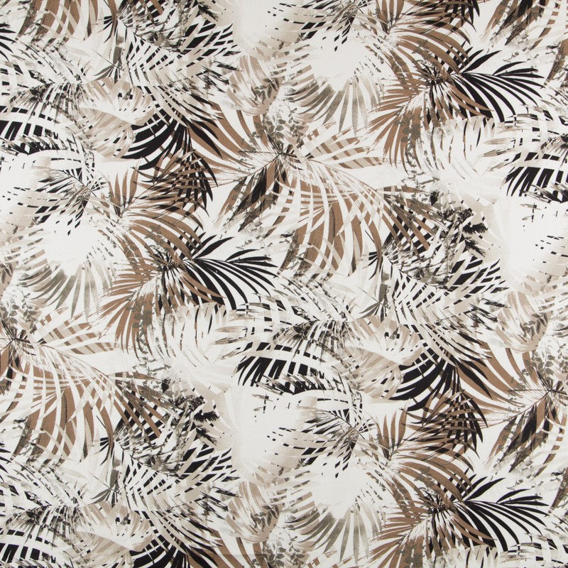 Lino Estampado Tropical Beige - Ribes y Casals