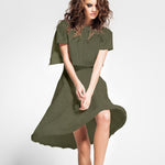 Lino Summer Verde Militar - Ribes y Casals