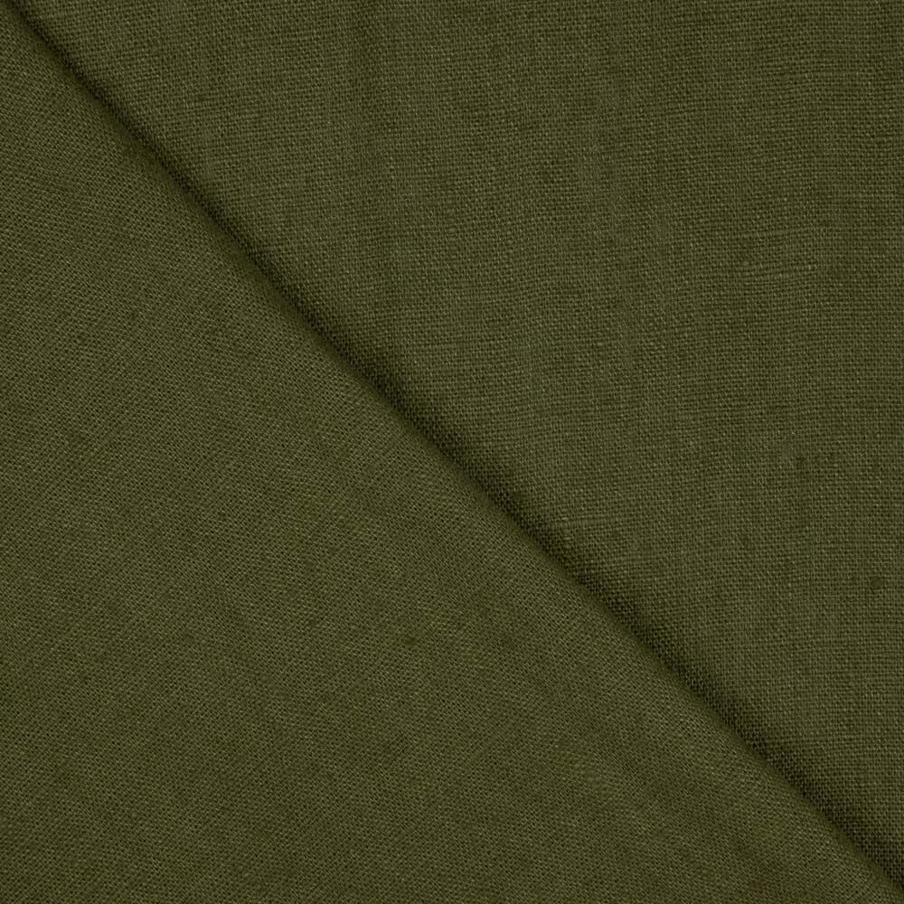 Lino 285gr/m2 Lavado Verde Caza - Ribes y Casals