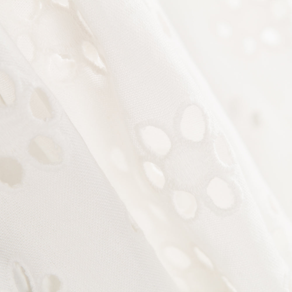 Lino Bordado Flor Sixty - Ribes y Casals