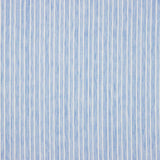 Lino Estampado Rayas Azul Claro y Blanco - Ribes y Casals