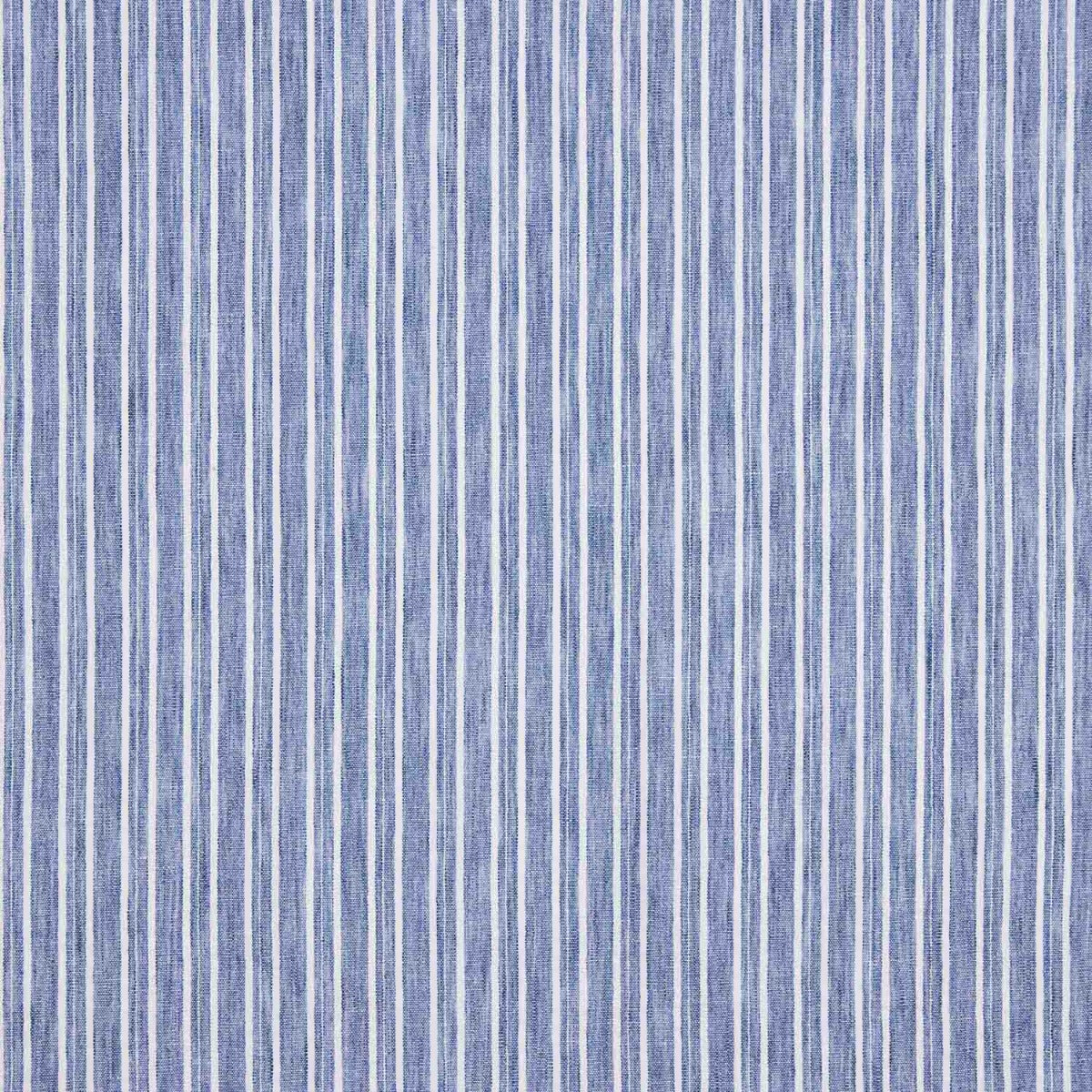 Lino Estampado Rayas Azul y Blanco - Ribes y Casals