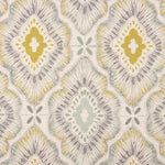 Lino Grueso Estampado Floral Mostaza - Ribes y Casals