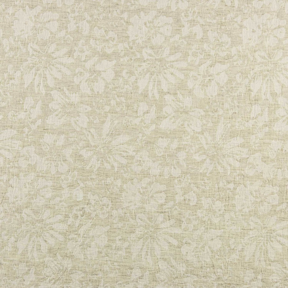 Lino Algodón Jacquard Beige - Ribes y Casals