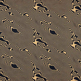 Lino Viscosa Abstracto Camel - Ribes y Casals