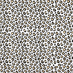 Lino Viscosa Leopardo Blanco - Ribes y Casals