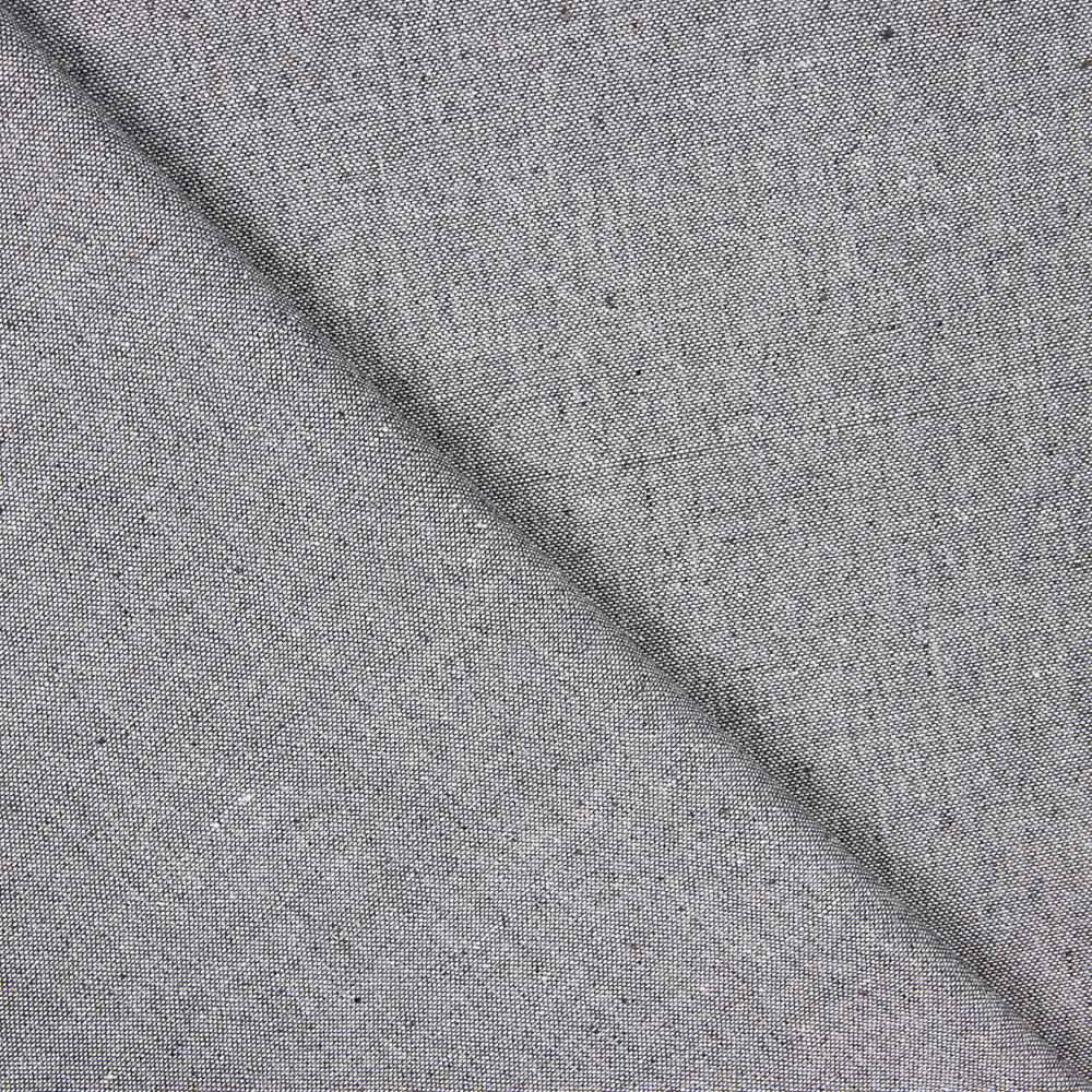 Lino Viscosa Oxford Gris Claro - Ribes y Casals