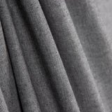 Lino Viscosa Oxford Gris Claro - Ribes y Casals