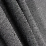 Lino Viscosa Oxford Gris Medio - Ribes y Casals