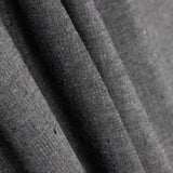 Lino Viscosa Oxford Gris Medio - Ribes y Casals