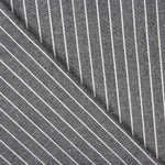 Lino Viscosa Oxford Rayado Gris Medio - Ribes y Casals