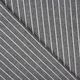 Lino Viscosa Oxford Rayado Gris Medio - Ribes y Casals