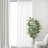 Confección Cortina Fruncida Lino Premium Lino Fino Blanco - Ribes y Casals