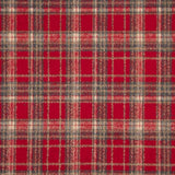 Loden Poliéster Cuadros Rojos - Ribes y Casals