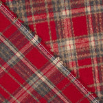 Loden Poliéster Cuadros Rojos - Ribes y Casals