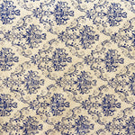 Lona Estampada Barroca Azul - Ribes y Casals