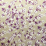 Lona Estampada Flor Violeta - Ribes y Casals