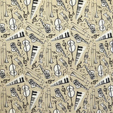 Lona Estampada Musical Fondo Rústico - Ribes y Casals