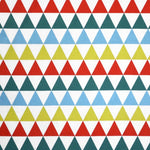 Lona Estampada Triángulos Multicolor - Ribes y Casals