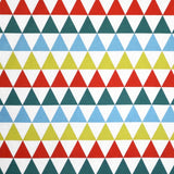 Lona Estampada Triángulos Multicolor - Ribes y Casals
