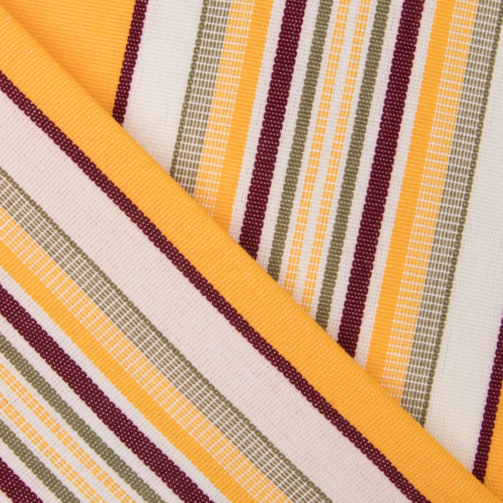 Lona Exterior Teflón Rayas Anchas Variables Amarillo 320cm - Ribes y Casals