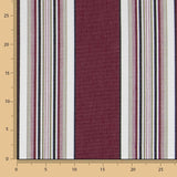 Lona Exterior Multirayas Granate - Ribes y Casals