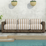 Lona Exterior Rayas Beige - Ribes y Casals