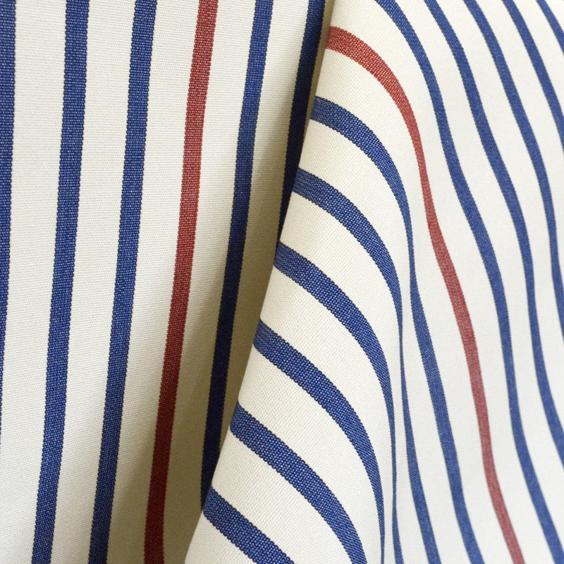 Lona Exterior Rayas Finas Azules - Ribes y Casals