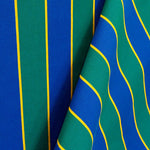Lona Exterior Rayas Verde Azul - Ribes y Casals