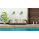 Lona Exterior Tricolor Marrón - Ribes y Casals