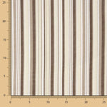 Lona Exterior Teflón Rayas Marrón-Beige 320cm - Ribes y Casals