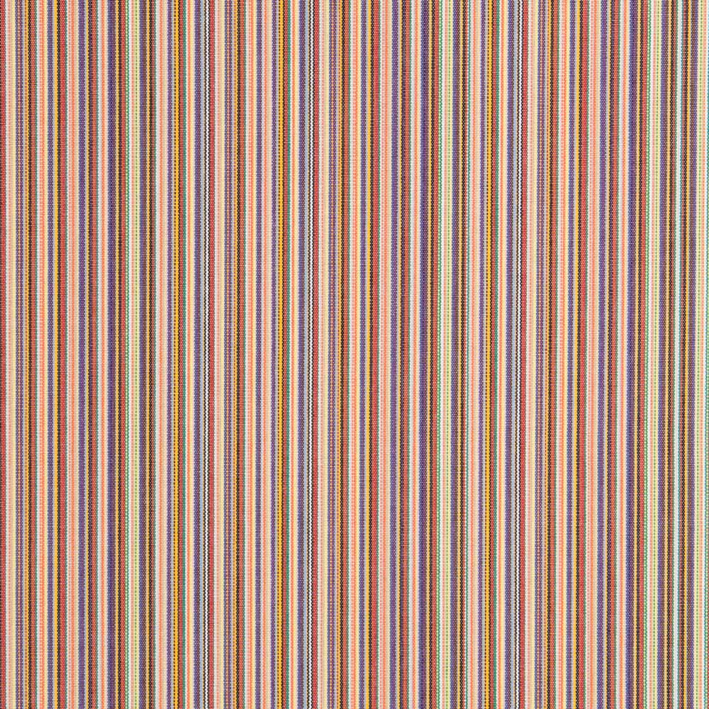 Lona Exterior Teflón Rayas Mini Marrón - Ribes y Casals