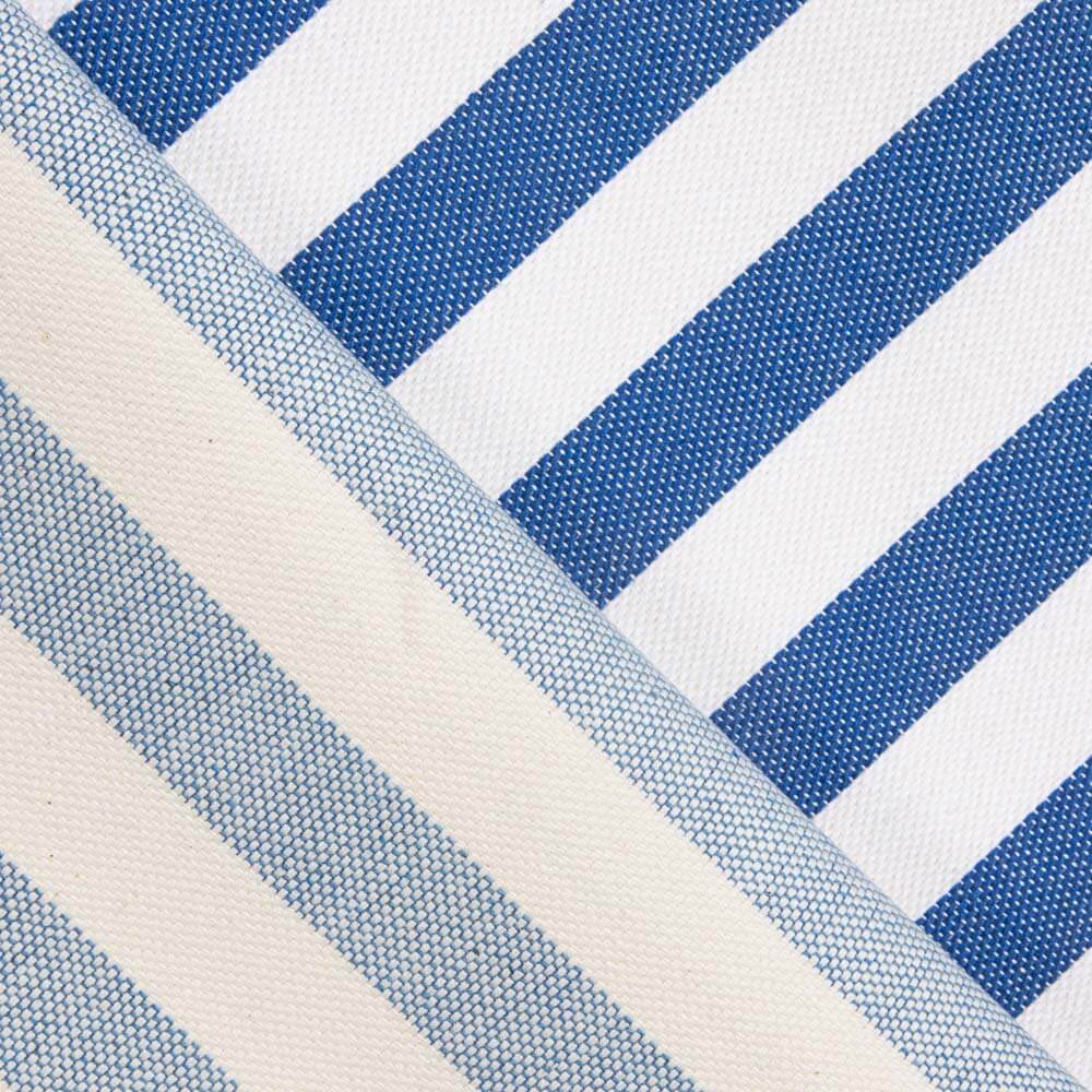 Lona Rústica Rayas Azulón - Ribes y Casals