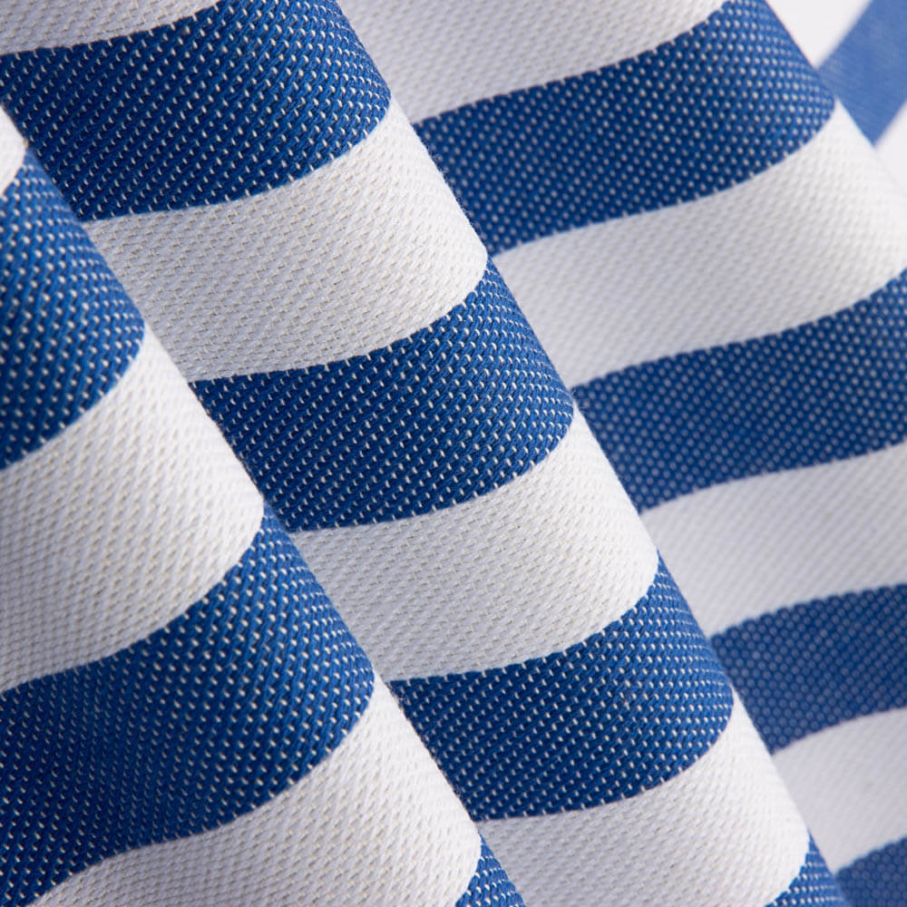 Lona Rústica Rayas Azulón - Ribes y Casals