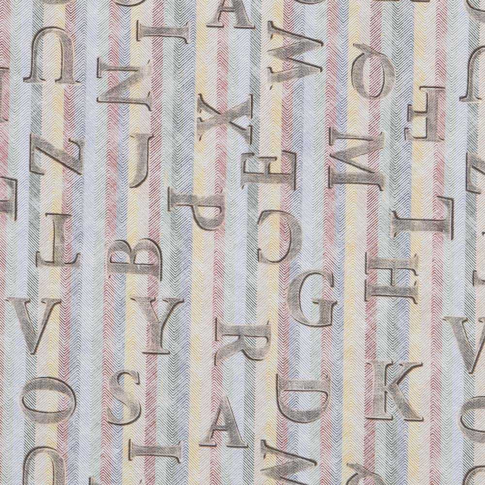 Loneta Abecedario Multicolor - Ribes y Casals