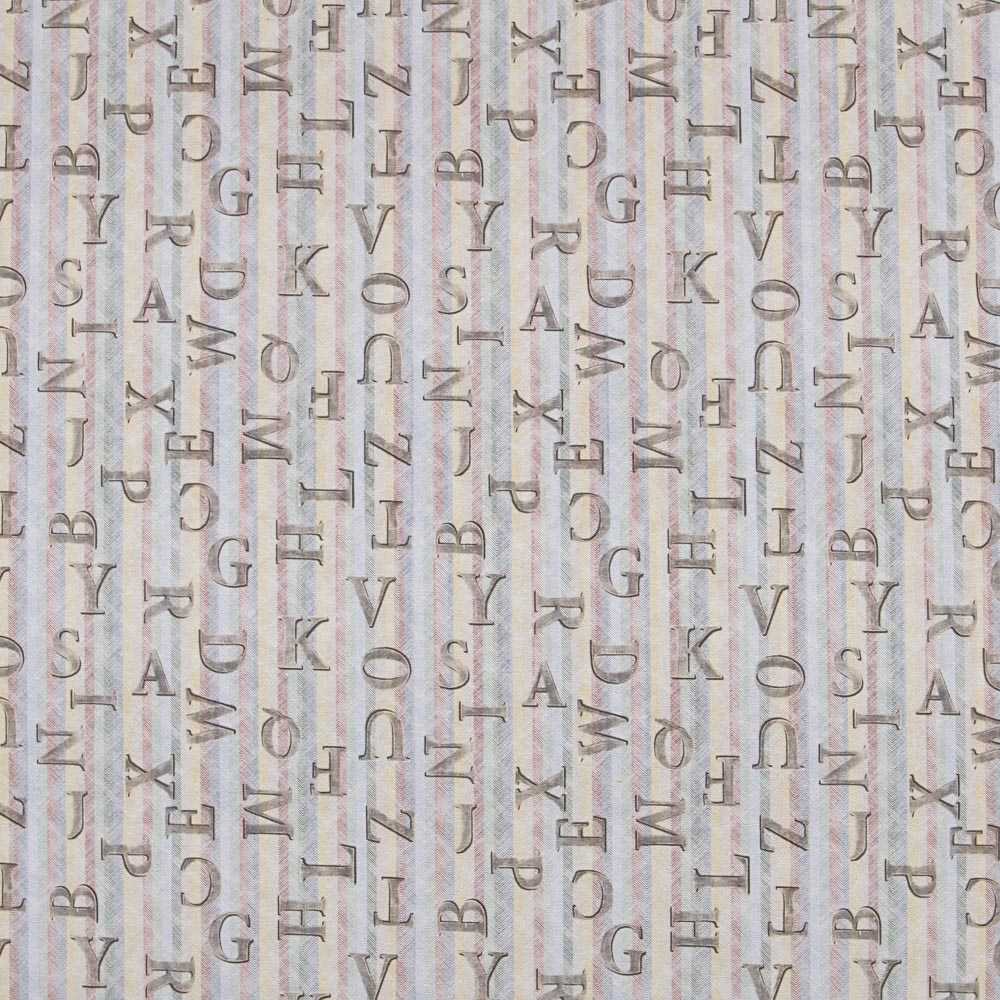 Loneta Abecedario Multicolor - Ribes y Casals