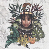 Retal Loneta Algodón African Warriors 170x280 cm - Ribes y Casals